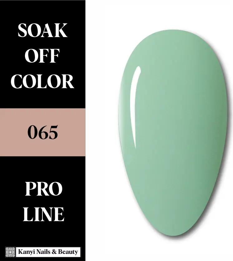 SEMIPERMANENTE 065 10 ML El Verde Aqua Sofisticado ✨ Gel