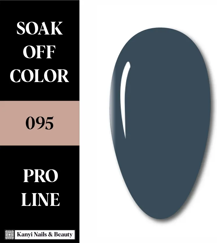 SEMIPERMANENTE 095 10 ML El Azul Noche Absoluto  ✨Gel