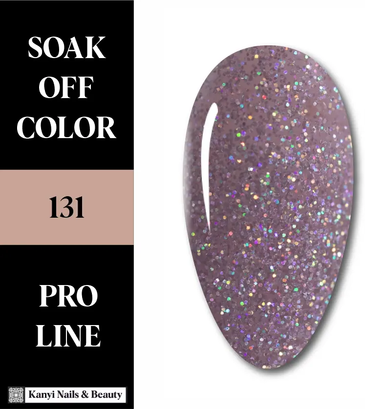 SEMIPERMANENTE 131 10 ML Destellos de Polvo de Estrellas 💎 Gel