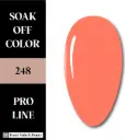 SEMIPERMANENTE 248 10 ML Coral Neón Vibrante ✨Gel