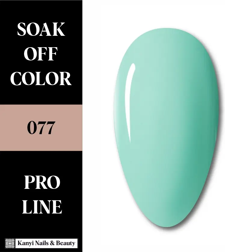 SEMIPERMANENTE 077 10 ML La Elegancia de la Medianoche ✨ Gel