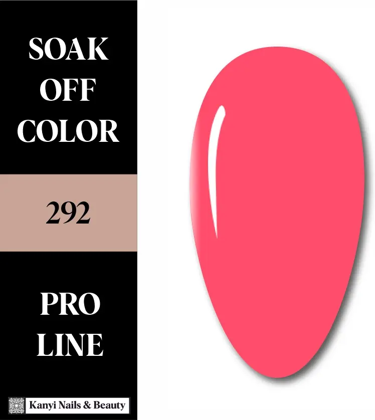 SEMIPERMANENTE 292 10 ML El Naranja Neón Energizante ✨Gel