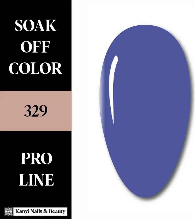 SEMIPERMANENTE 329 10 ML El Azul Eléctrico Majestuoso ✨Gel