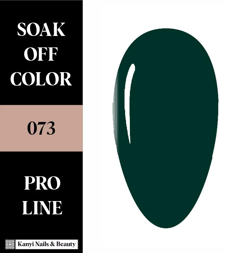 SEMIPERMANENTE 073 10 ML El Verde Bosque Profundo ✨ Gel