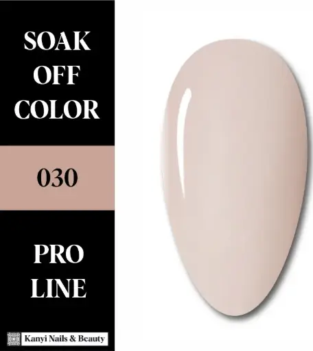 SEMIPERMANENTE 030 10 ML El Nude "Piel Perfecta" ✨ Gel