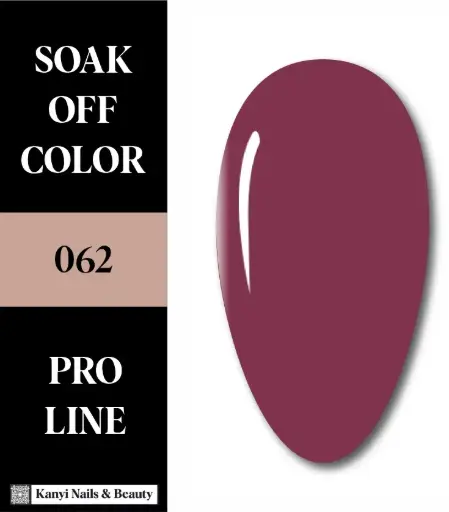 SEMIPERMANENTE 062 10 ML Misterio y Lujo Ciruela ✨ Gel