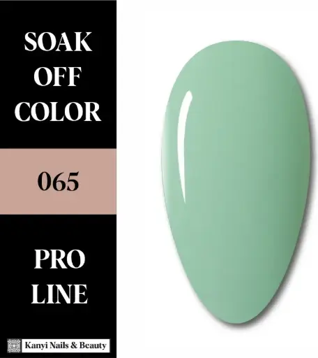 SEMIPERMANENTE 065 10 ML El Verde Aqua Sofisticado ✨ Gel