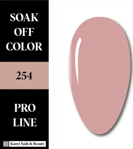 SEMIPERMANENTE 254 10 ML El Mauve Soft Sofisticado ✨Gel