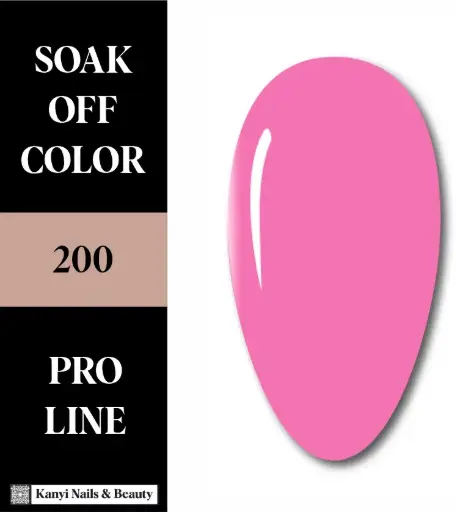 SEMIPERMANENTE 200 10 ML El Rosa Barbie que Enamora ✨Gel