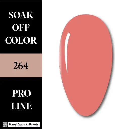 SEMIPERMANENTE 264 10 ML El Rosa Peonía Vibrante ✨Gel