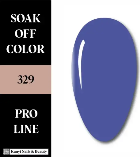 SEMIPERMANENTE 329 10 ML El Azul Eléctrico Majestuoso ✨Gel