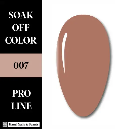 SEMIPERMANENTE 007 10 ML El Nude Tostado Cremoso que es Tendencia ✨